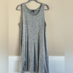Lane Bryant swing dress, heather grey, size 14/16